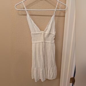 Elegant White Summer Dress
